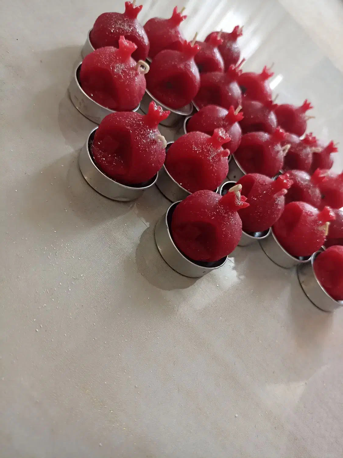 شمع انار و خرس|صنایع دستی و سایر لوازم تزئینی|اصفهان, شاهد|دیوار