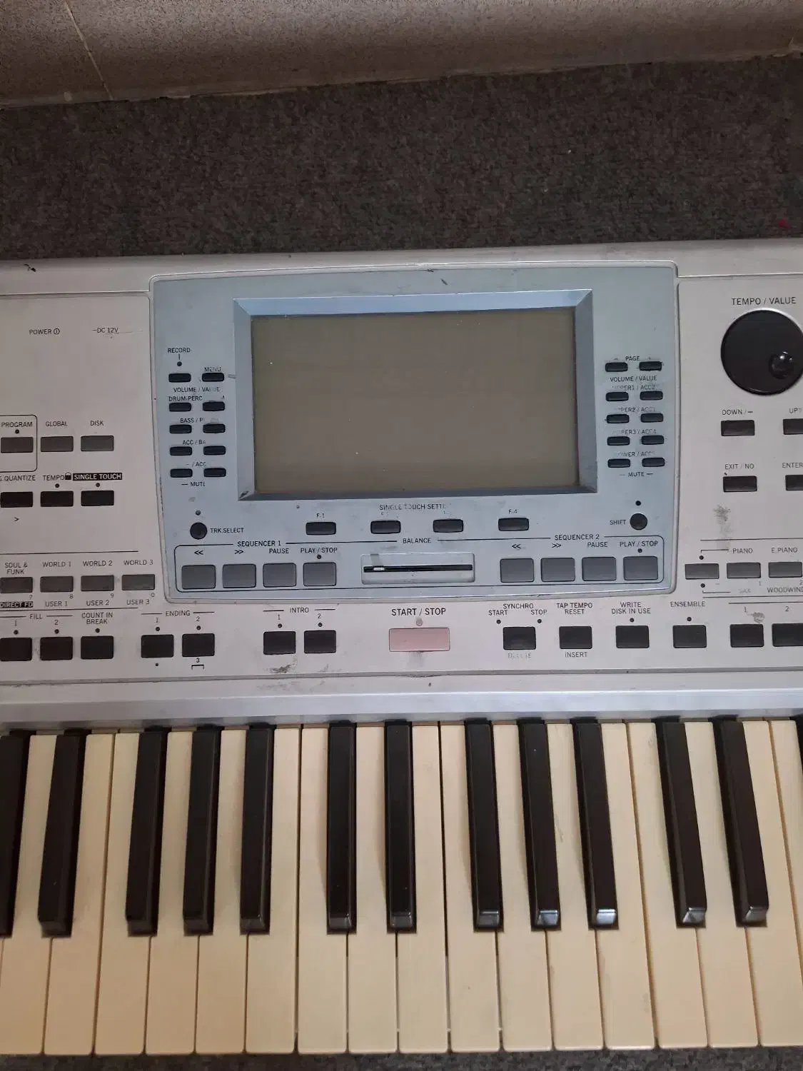 ارگ pa50تبدیل به 80|پیانو، کیبورد، آکاردئون|ایذه, |دیوار