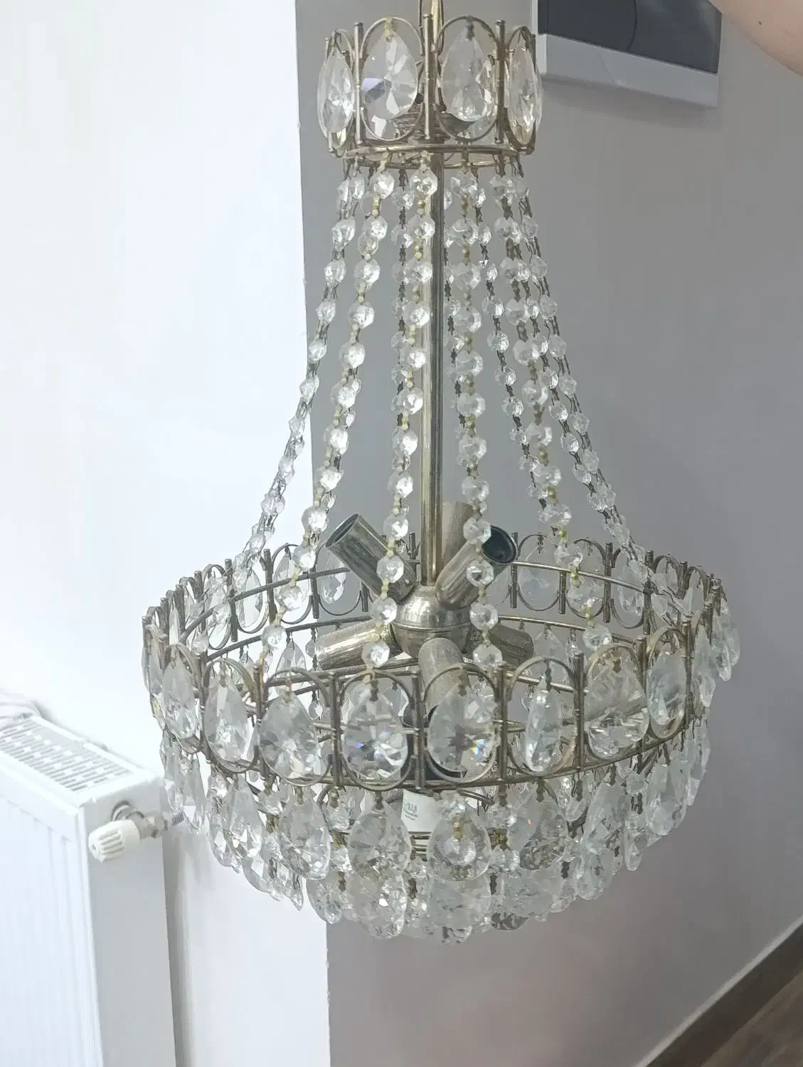 لوستر برنج|لوستر و چراغ آویز|تبریز, |دیوار