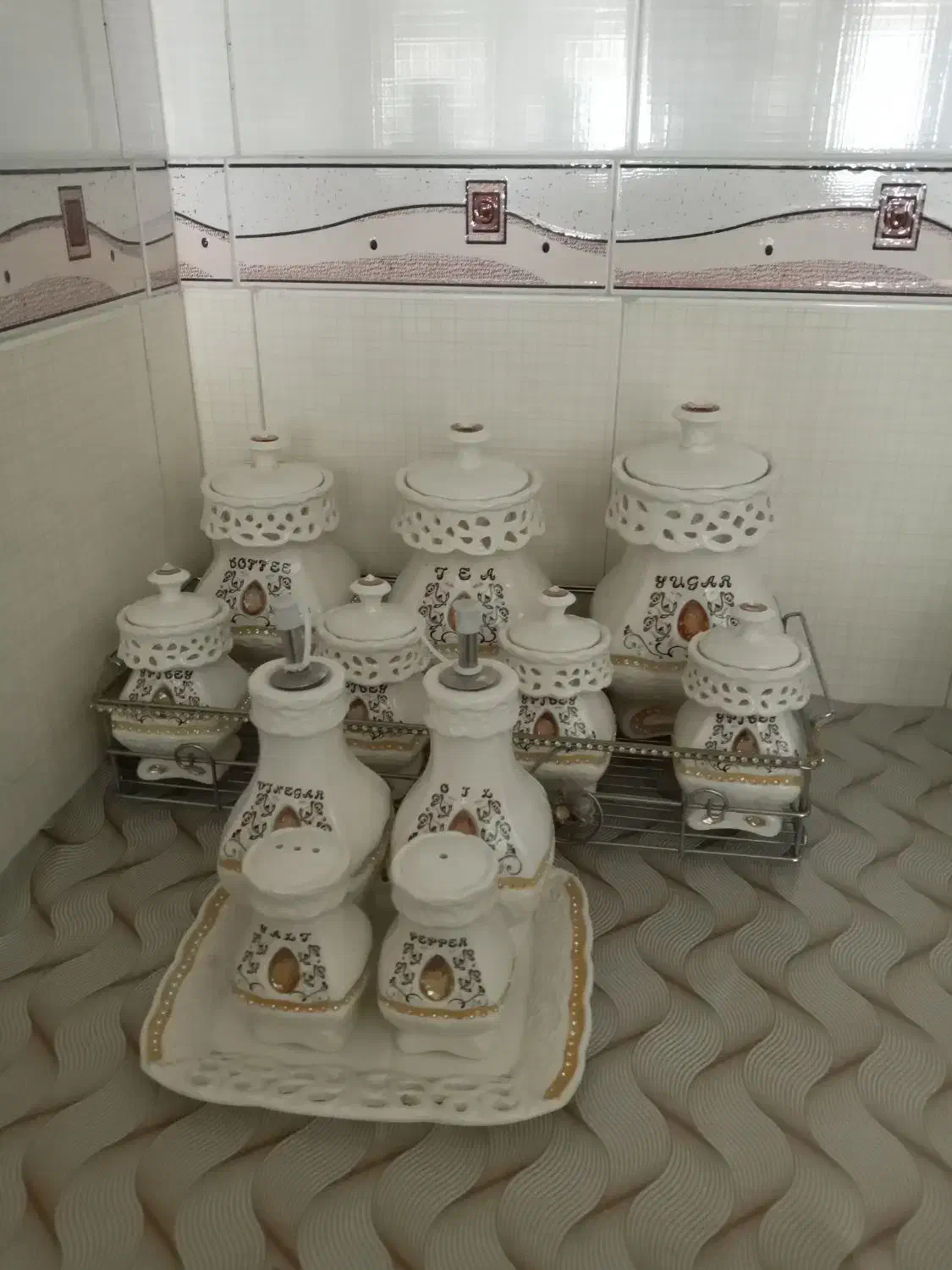 پاسماوری چینی|ظروف سرو و پذیرایی|کنگاور, |دیوار