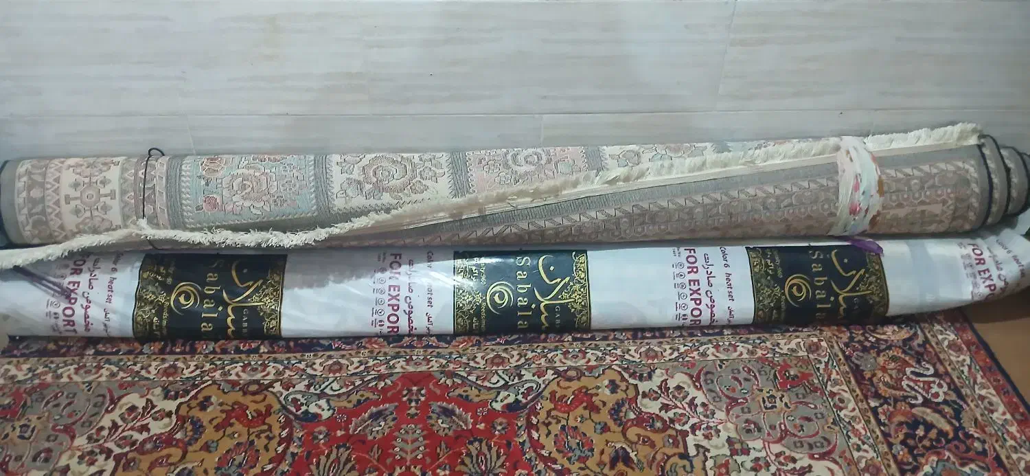 دو عدد فرش سبلان|فرش|نگین شهر, |دیوار