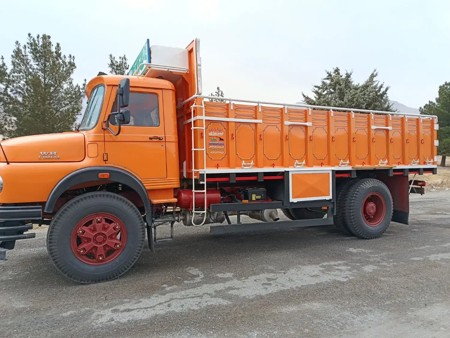 بنز تک باری۱۹۲۴ خشک|خودرو سنگین|چهاردانگه (تهران), |دیوار