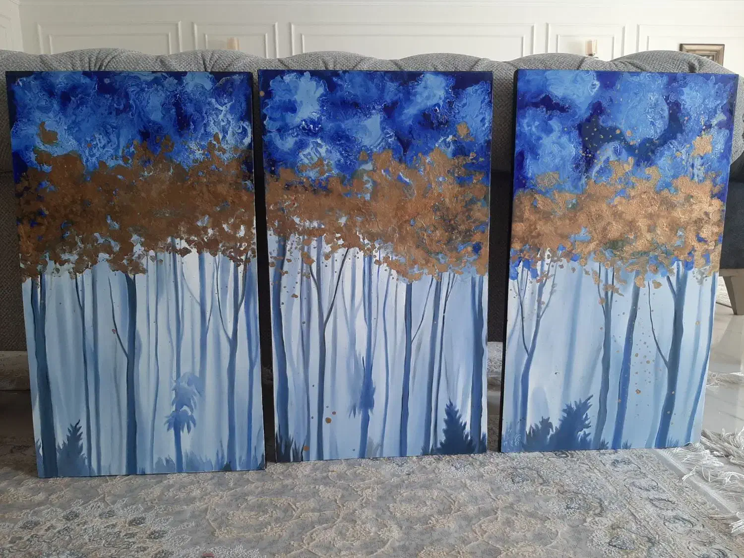 تابلو  فرش تابلو نقاشی|تابلو، نقاشی، عکس|اسلامشهر, شهرک قائمیه|دیوار