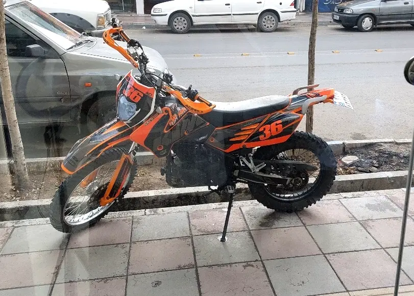 تریل فلات طرح ktm 250|موتورسیکلت|کرج, کرج نو|دیوار