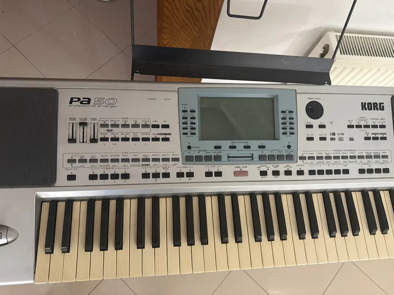 ارگ KORG Pa50|پیانو، کیبورد، آکاردئون|مشهد, سجاد شهر|دیوار