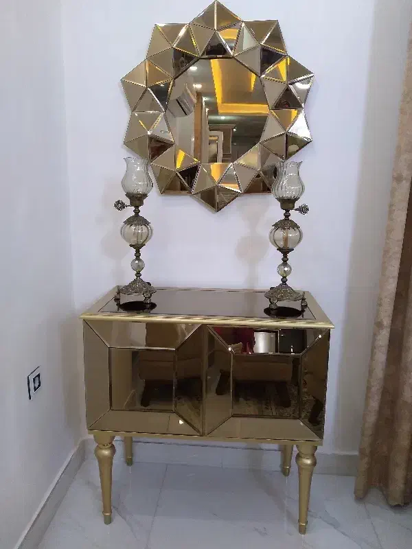 آینه کنسول|بوفه، ویترین، کنسول|فومن, |دیوار