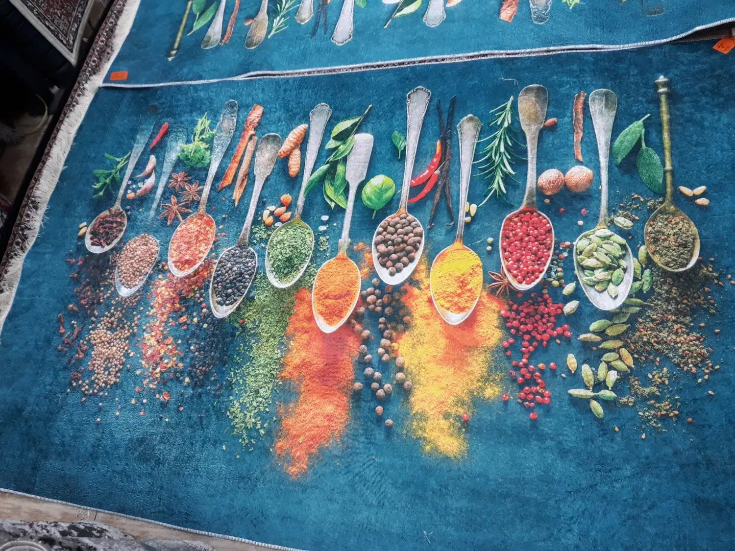 فرش آشپزخانه فرشینه ۱۲۰×۱۸۰ سایز طرح قاشق|فرش|تبریز, |دیوار