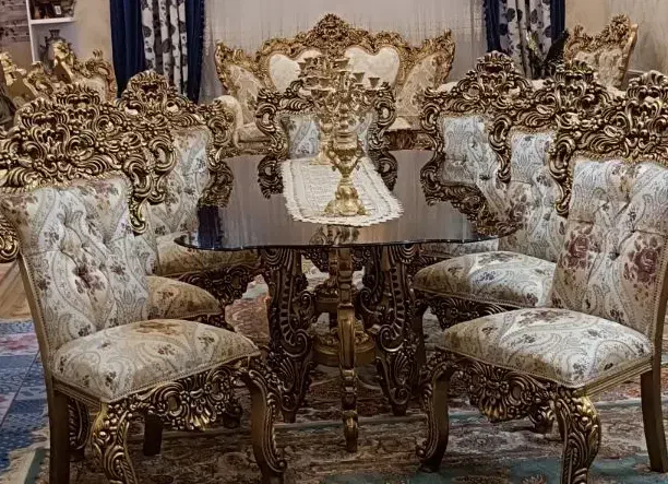 مبل 9نفره+نهار خوری 6نفره ست کامل|مبلمان خانگی و میز عسلی|بروجرد, |دیوار