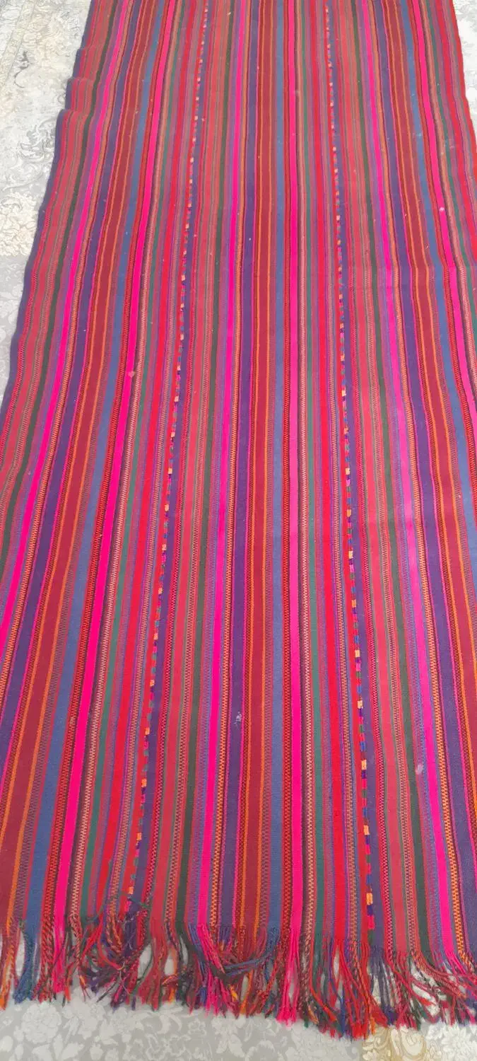 جاجیم خوش رنگ وزیبا|گلیم، جاجیم، گبه|قزوین, |دیوار