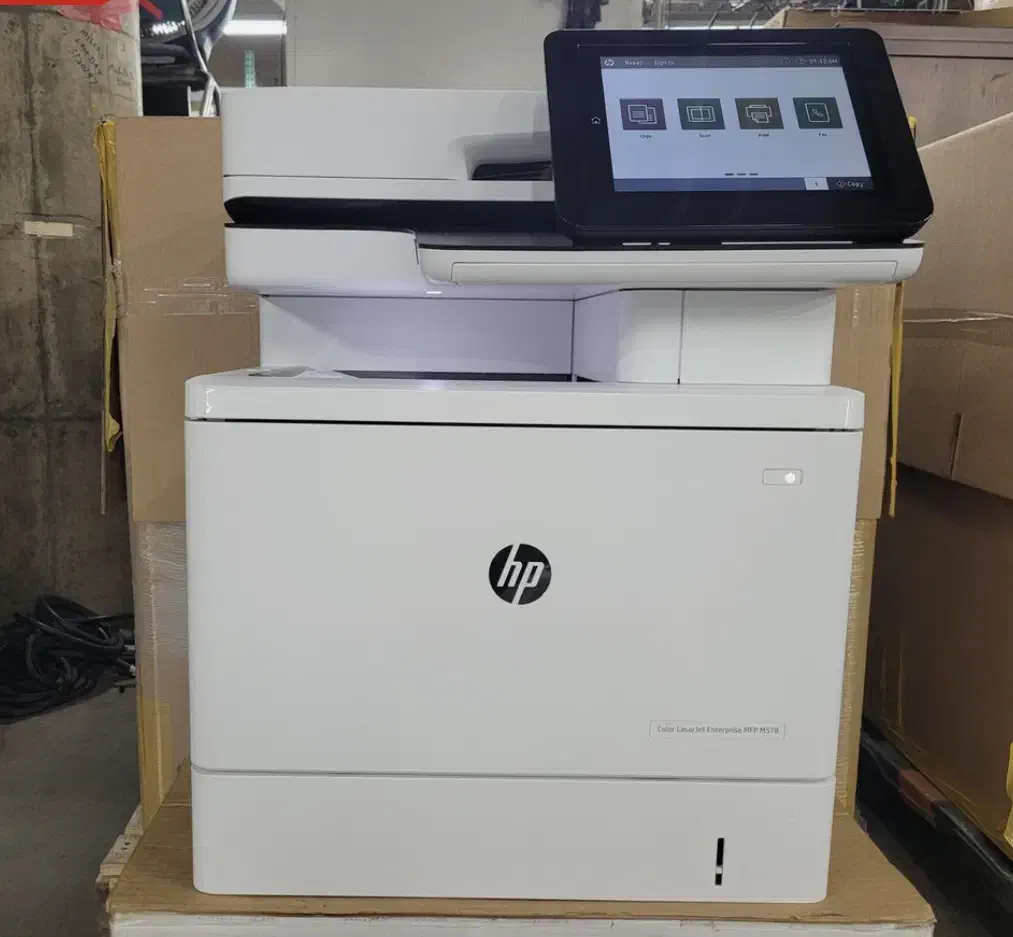 پرینتر HP چهارکاره رنگی m 577 dn|پرینتر، اسکنر، کپی، فکس|شهرکرد, |دیوار