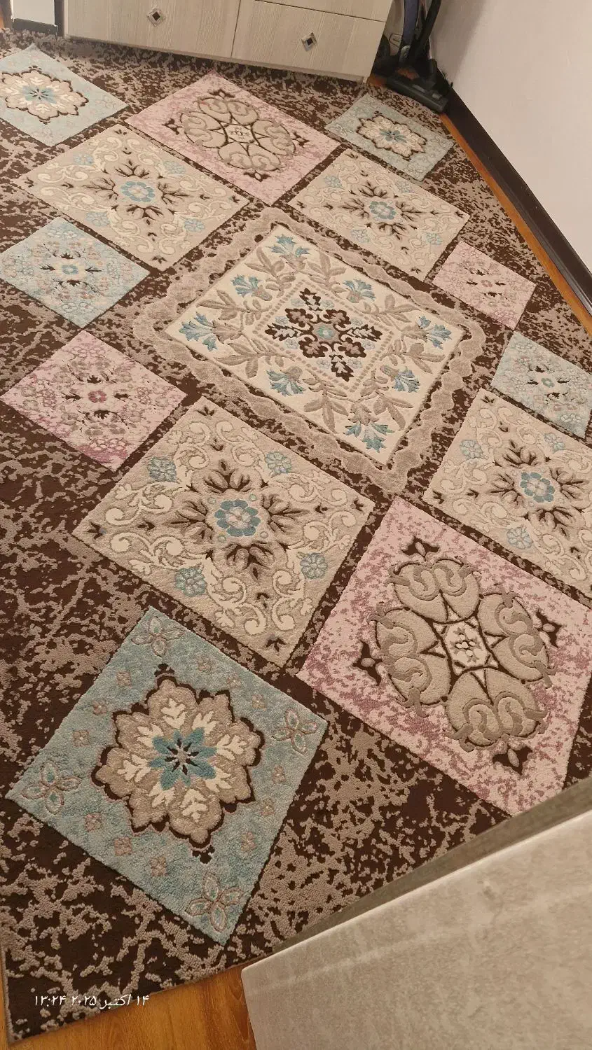 دوعدد گلیم فرش ۶و۹متری کاملا سالم|فرش|تهران, لویزان|دیوار