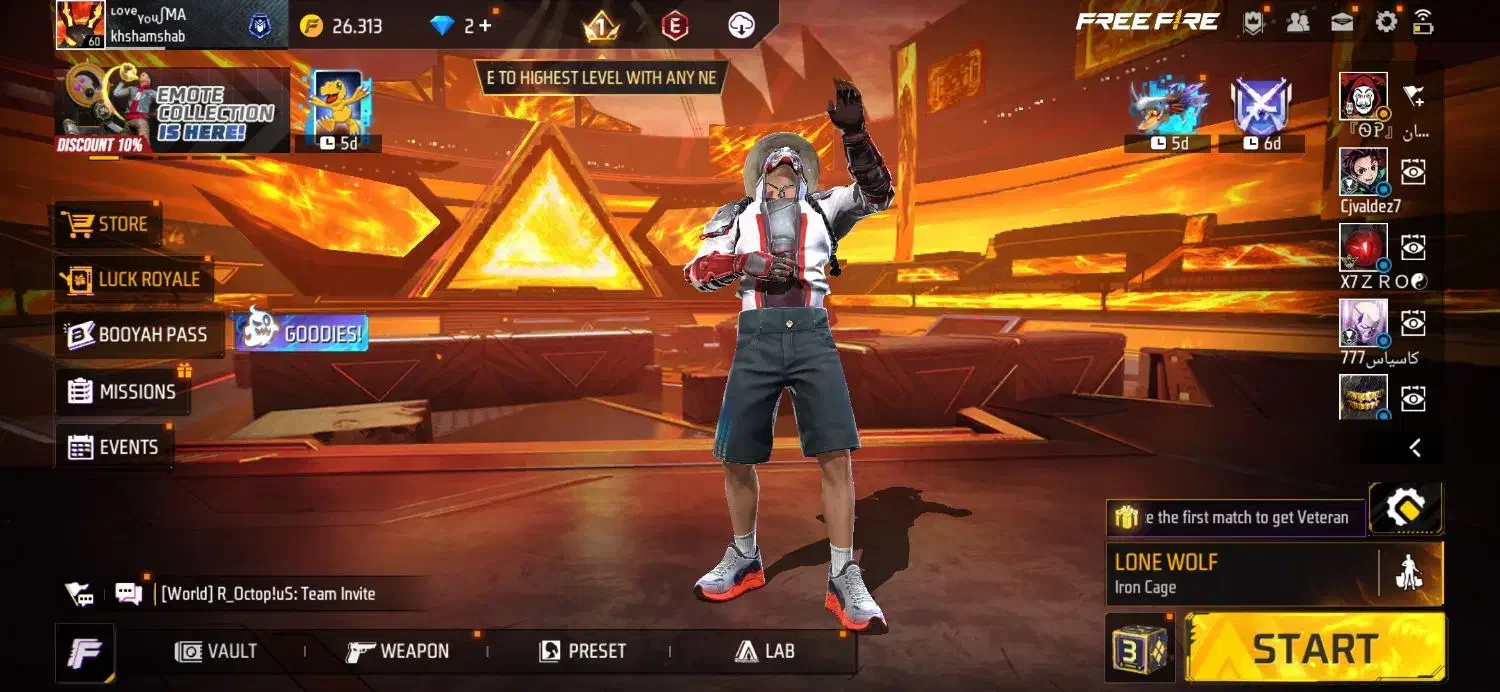 اکانت فری فایر|کنسول، بازی ویدئویی و آنلاین|زابل, |دیوار