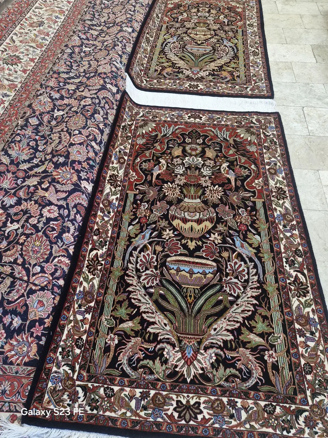 فرش افشار اصل جفت زرع ونیم|فرش|زنجان, |دیوار