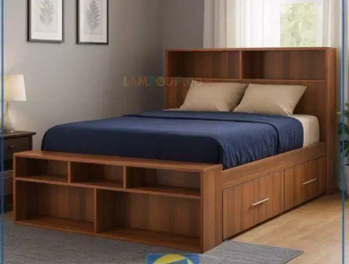 تخت یک نفره و دو نفره میثم|تخت و سرویس خواب|قائم‌شهر, |دیوار