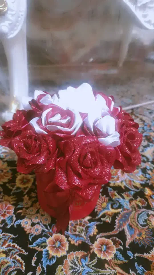 رز ربانی جاویدان و ماندگار|گل مصنوعی|نظرآباد, شهرک آزادگان|دیوار