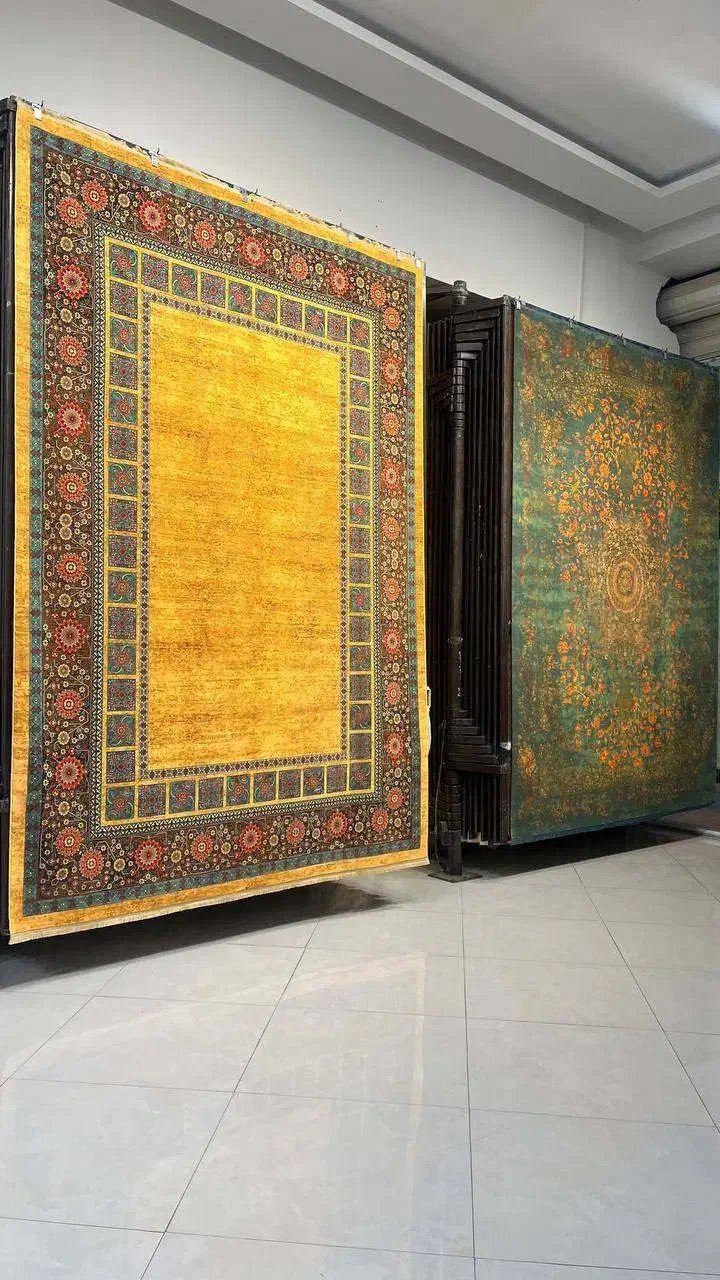 فرش مدل شاهنشاه طرح هلنا کالکشن ۱۲۰۰شانه تراکم۳۶۰۰|فرش|شیراز, فرگاز|دیوار