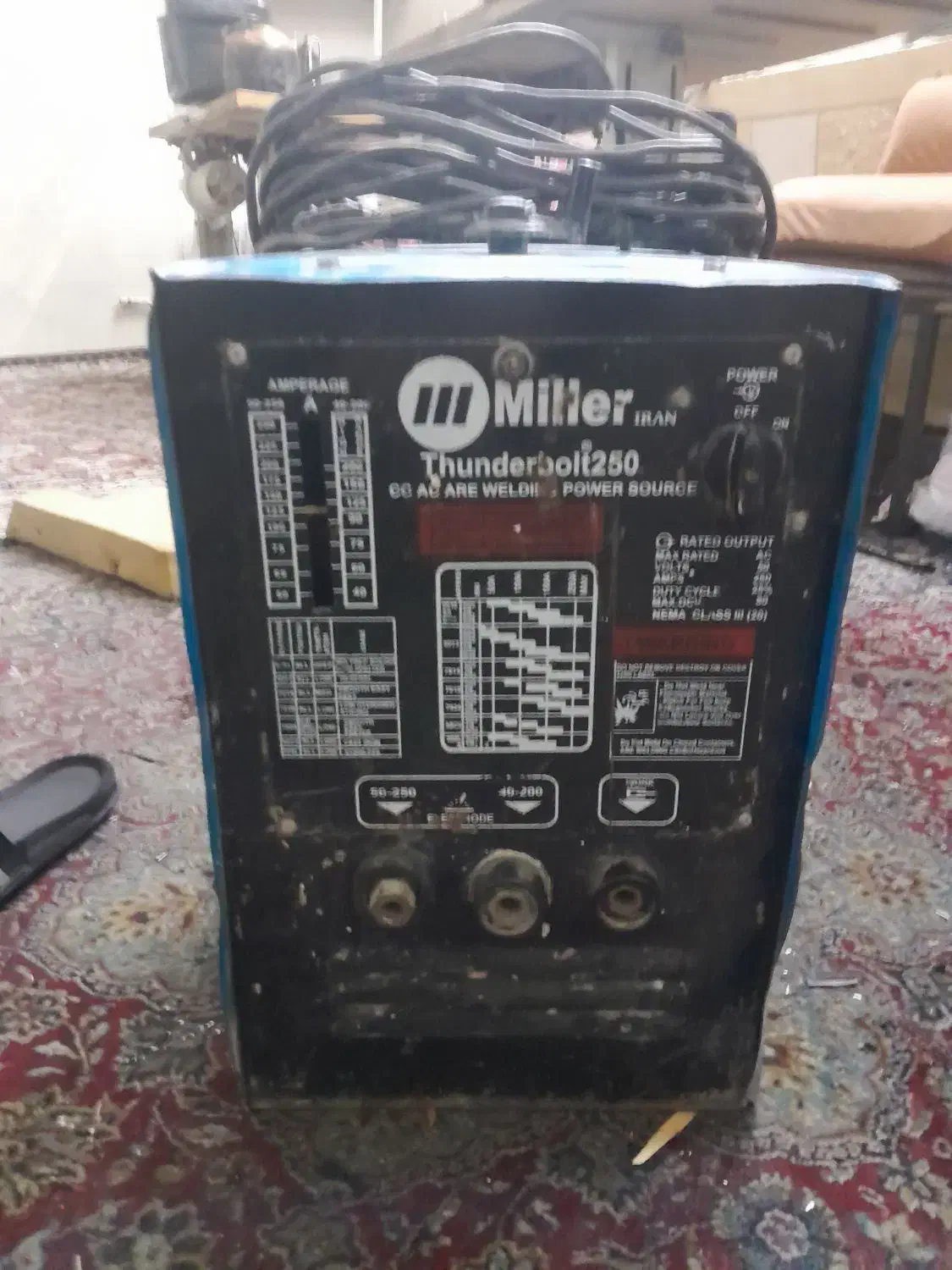 دستگاه جوش میلر ۲۵۰ آمپر|ابزارآلات|تهران, امین حضور|دیوار