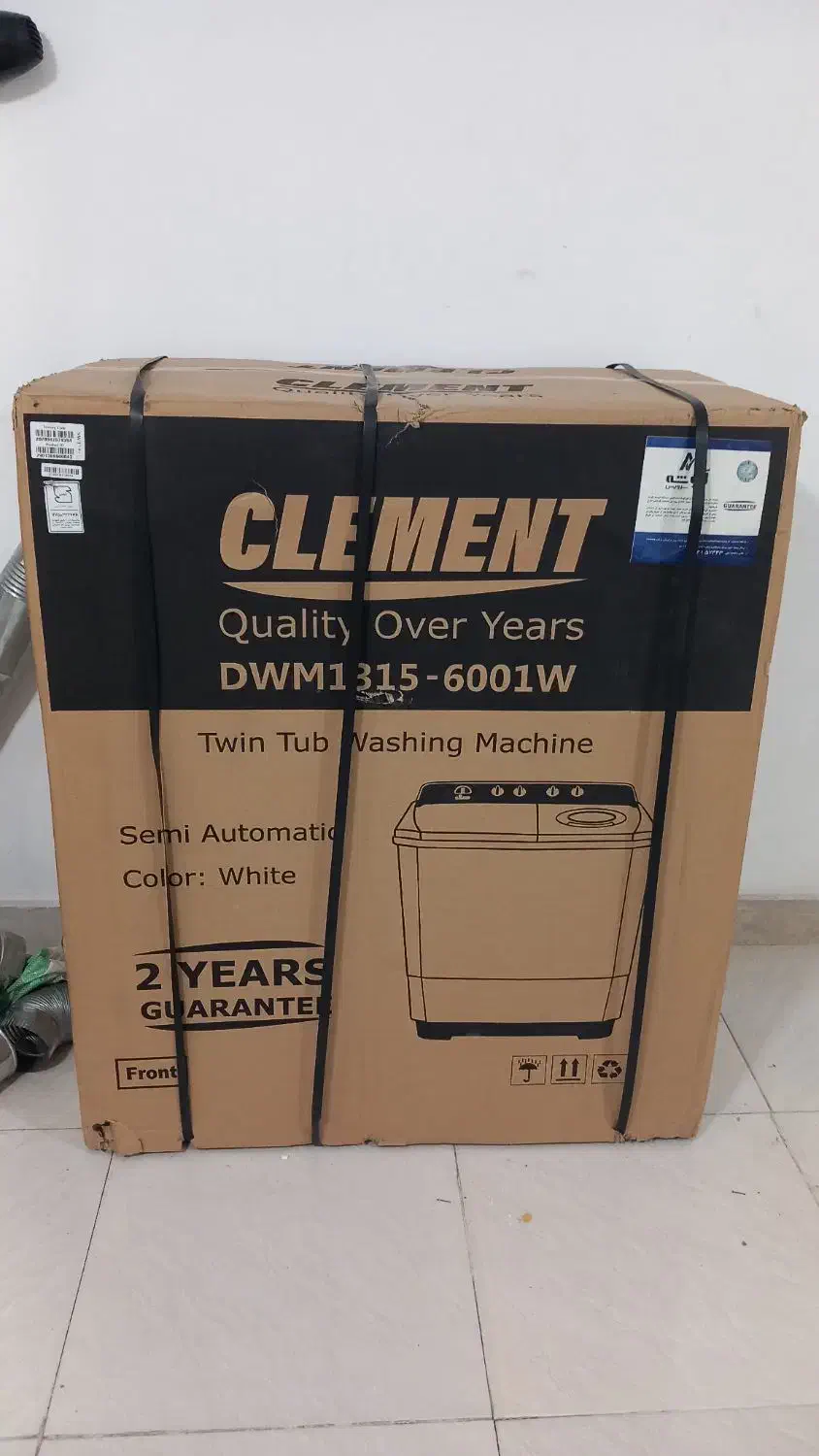 لباسشویی نو داخل کارتن|ماشین لباسشویی و خشک‌کن لباس|شاهدشهر, |دیوار