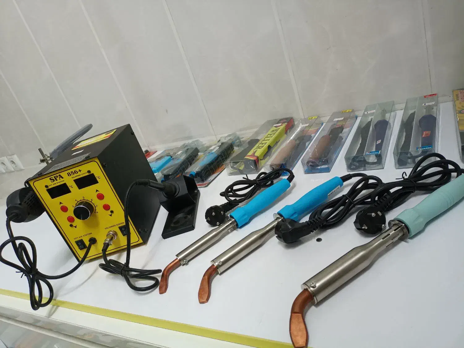 هویه سیم لحیم هیتر پایه هویه لوپ قلعکش کفچین|ابزارآلات|قم, چهل درخت‎|دیوار