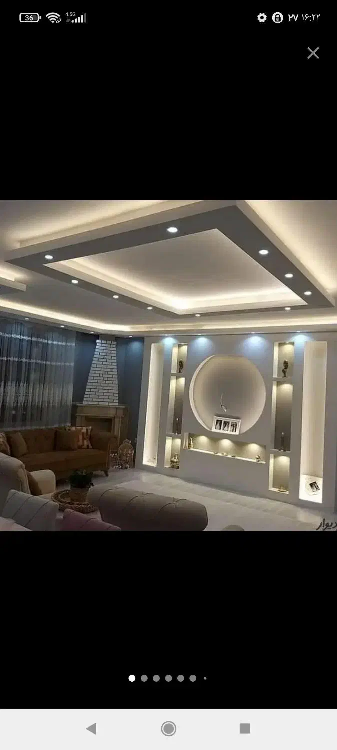 اجرای انواع نور مخفی ورابیتس کاری(راویز)معظمی|خدمات پیشه و مهارت|بروجرد, |دیوار