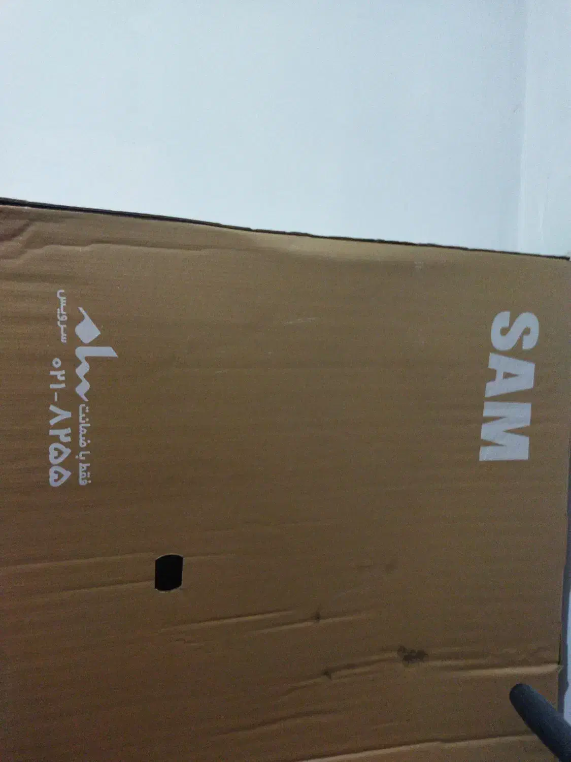 کارتن تلویزیون ۶۵ اینچ sam|تلویزیون و پروژکتور|بوشهر, |دیوار