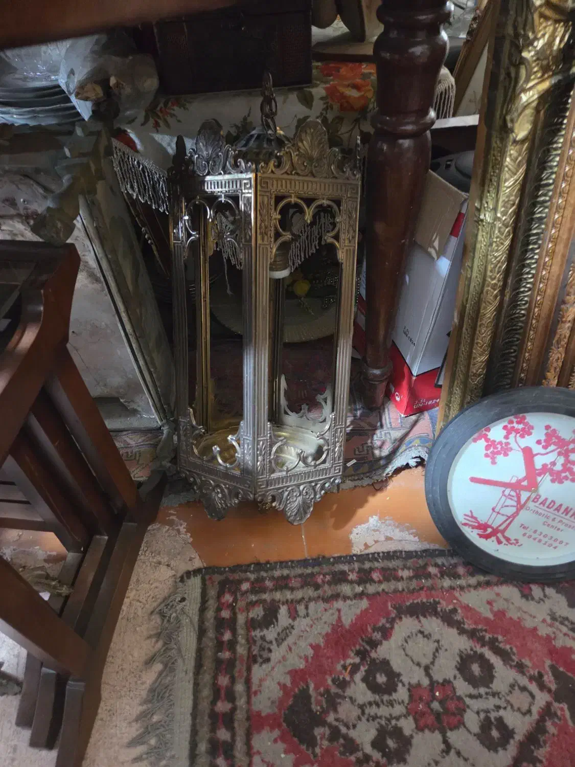 لوستربرنزقدیمی آنتیک کلکسیونی|کلکسیون اشیاء عتیقه|تهران, سنائی|دیوار