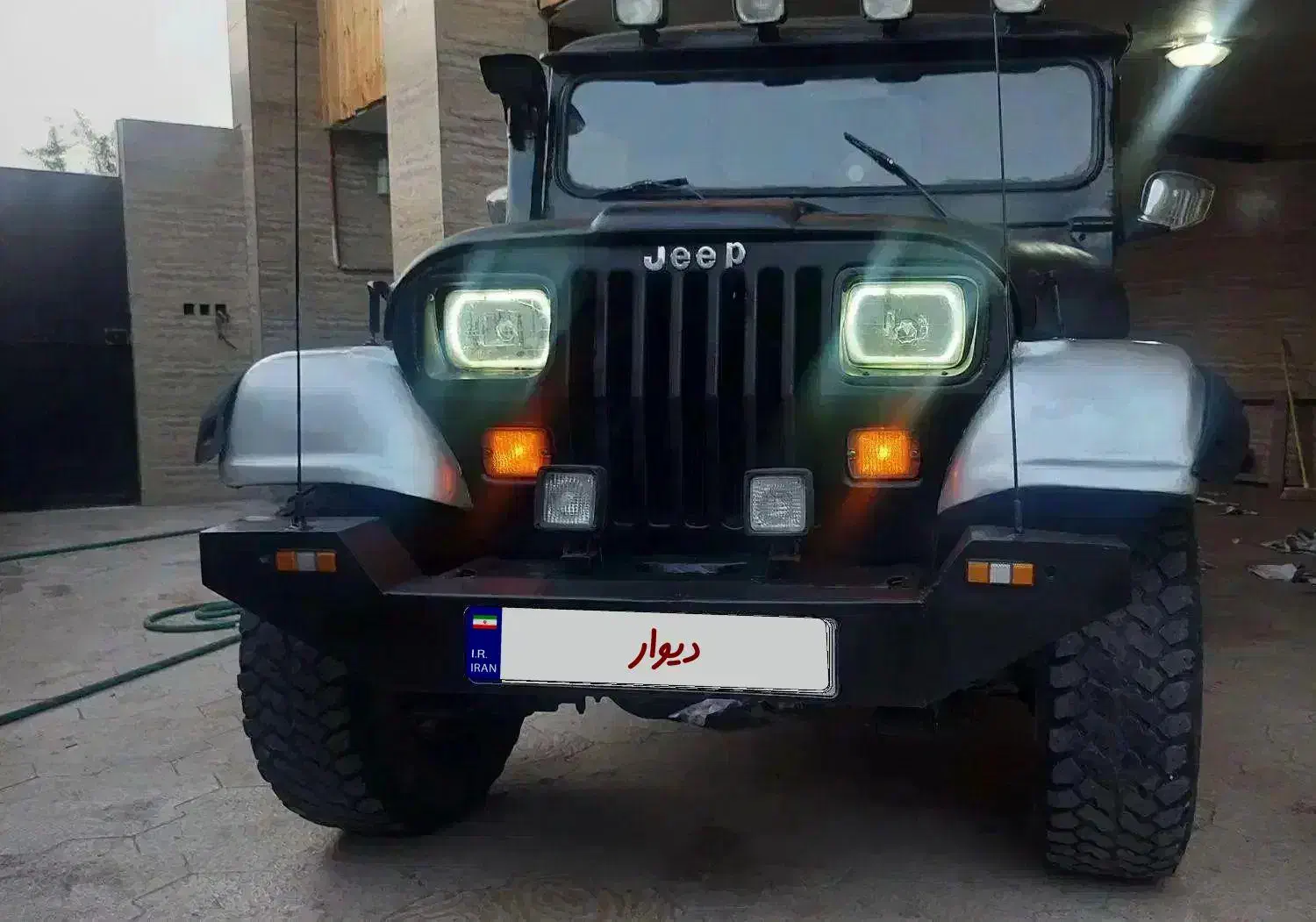 جیپ صحرا مدل ۷۳ بازسازی کامل معاوضه با پاترول|خودرو سواری و وانت|رشت, دباغیان|دیوار