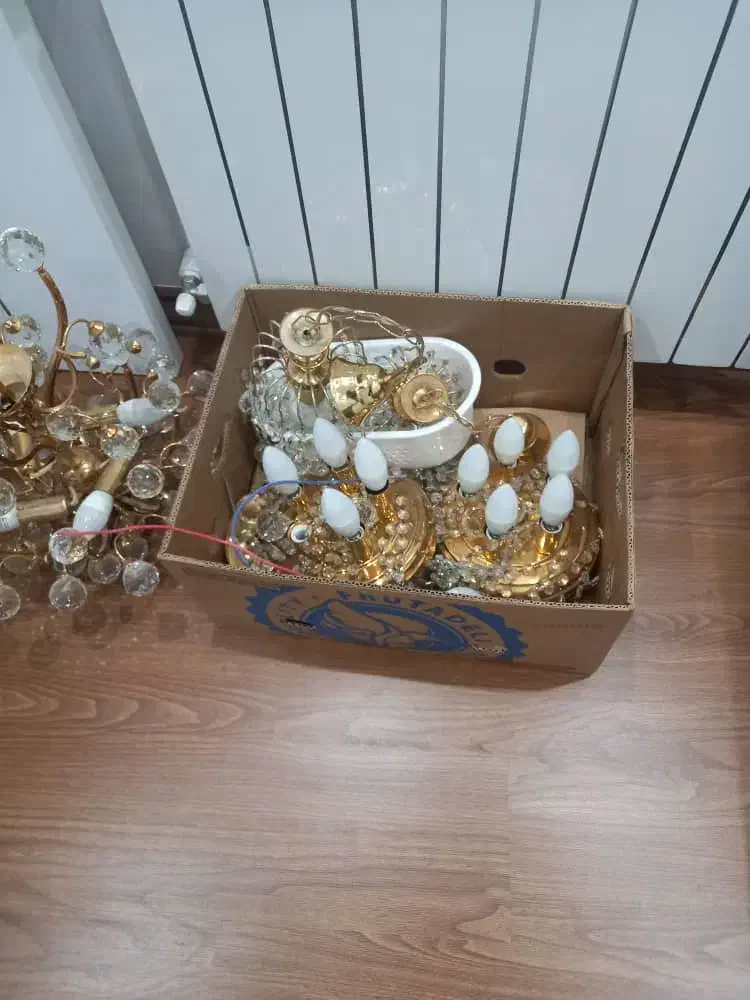 ۷ عدد لوستر در حد نو|لوستر و چراغ آویز|رشت, بلوار گیلان|دیوار
