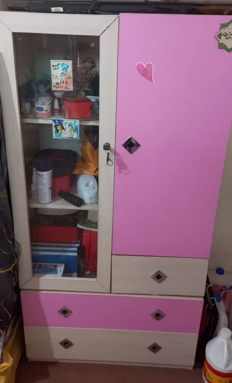 کمد بچه سالم و تمیز|اسباب و اثاث بچه|شوشتر, |دیوار