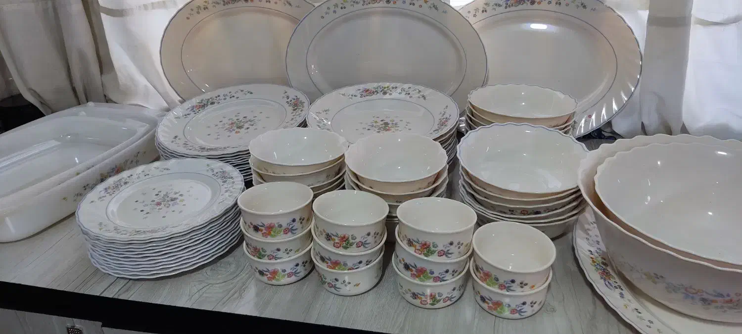 ظروف ویکتوریا کریستال|ظروف سرو و پذیرایی|بابکان, |دیوار