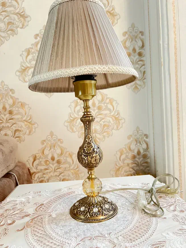 آباژور برنزی|چراغ خواب و آباژور|ری, شهرری|دیوار