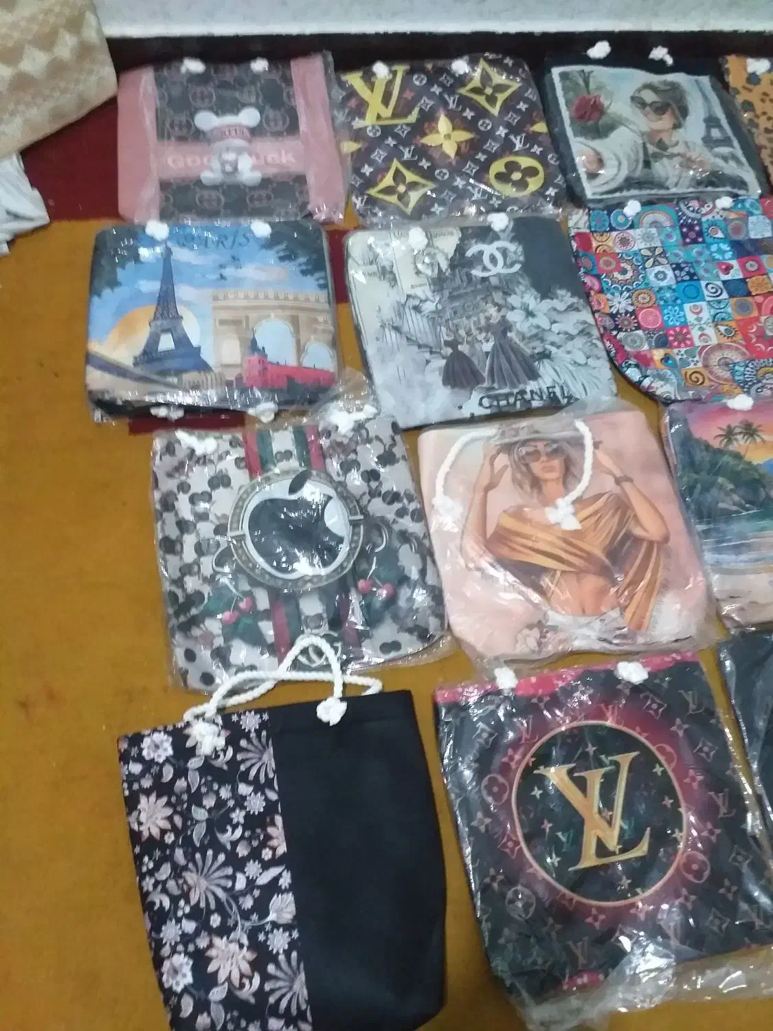 کیف تنابی طرح دار بیرونی|کیف، کفش، کمربند|اهواز, بهارستان|دیوار