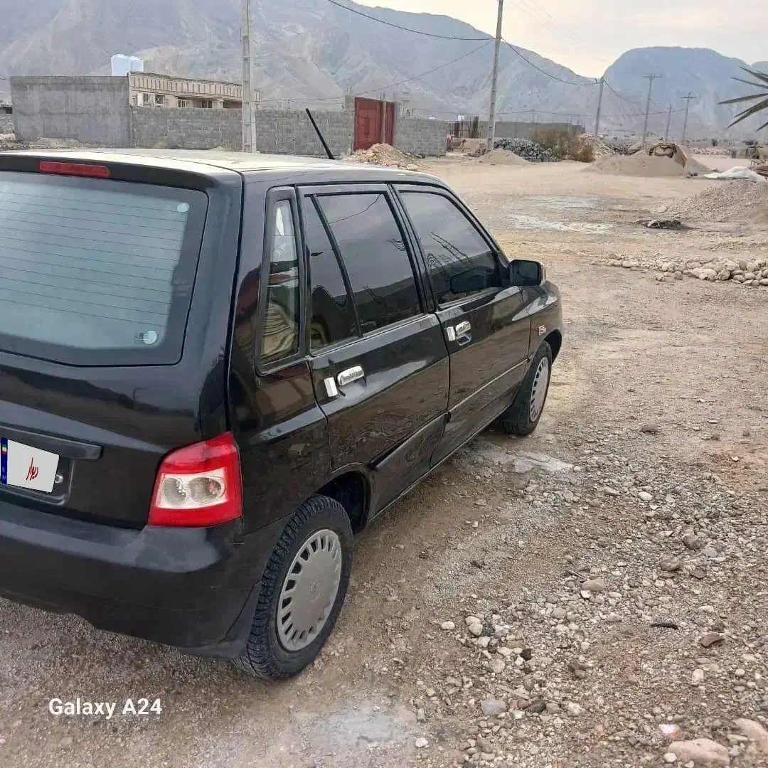 پراید ۱۱۱مشکی بستک ۱۳۹۰|خودرو سواری و وانت|بندرعباس, |دیوار