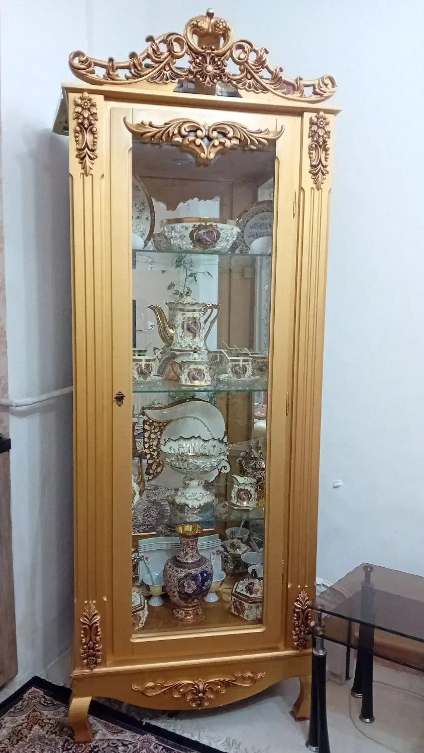 بوفه طلایی خوش رنگ|بوفه، ویترین، کنسول|ماهدشت, |دیوار