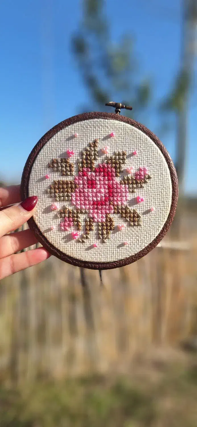 تابلو گلدوزی با دست|تابلو، نقاشی، عکس|کوچصفهان, |دیوار