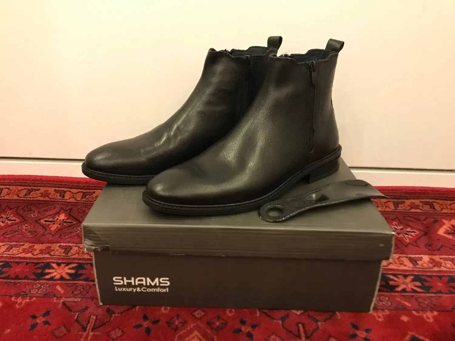 نیم بوت مردانه چرم طبیعی سایز ۴۱|کیف، کفش، کمربند|اردبیل, |دیوار