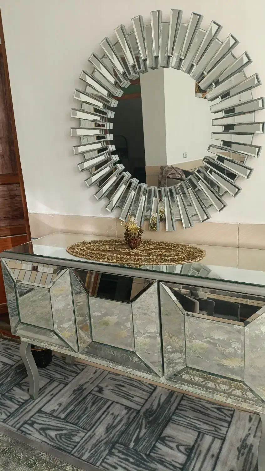 اینه کنسول آینه ای|بوفه، ویترین، کنسول|لردگان, |دیوار