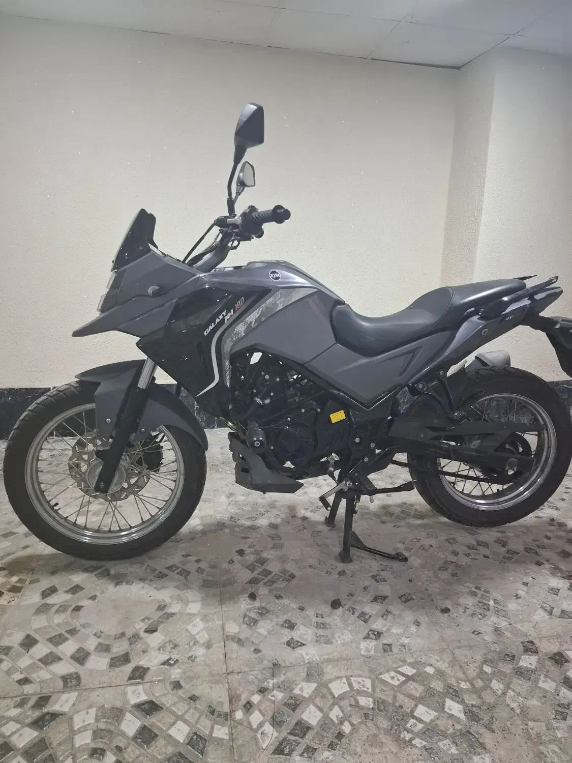 گلکسی sym nh180 مدل ۱۴۰۱ ادونچر|موتورسیکلت|لاهیجان, گلستان|دیوار