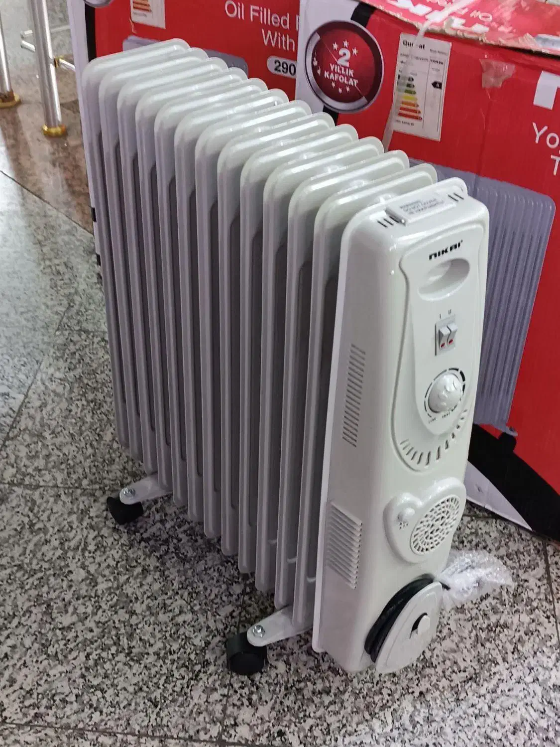 شوفاژ برقی نیکایی ۱۳پره اصلی بخاری برقیNIKAI|آبگرمکن، پکیج، شوفاژ|تهران, امین حضور|دیوار