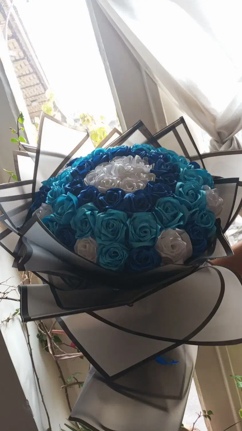 گل روبانی|گل مصنوعی|خوی, |دیوار