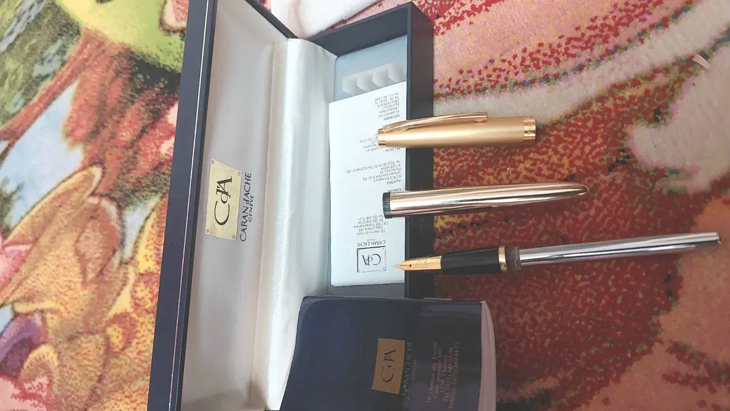 خودنویس برند لیلی در حد نو و شیک(با جعبه شکیل)|لوازم التحریر|تهران, شهرک شهرداری|دیوار