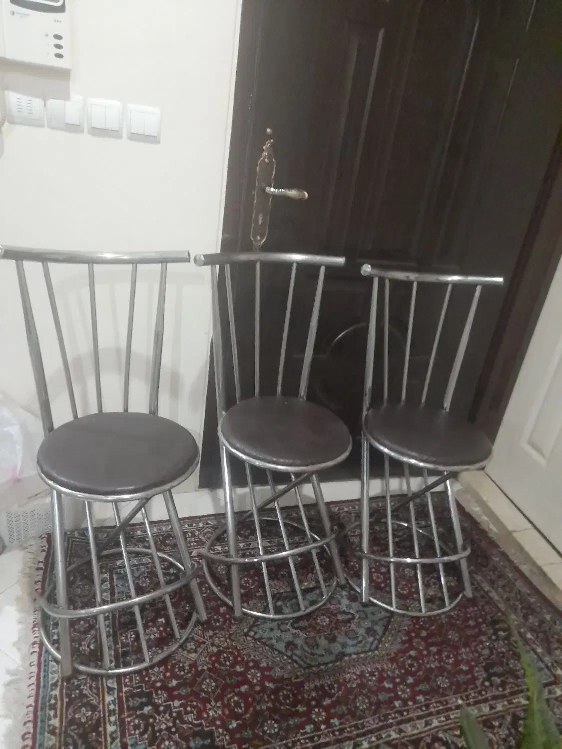 میز وصندلی ناهار خوری استیل درحدنو|میز و صندلی غذاخوری|تهران, نارمک جنوبی|دیوار