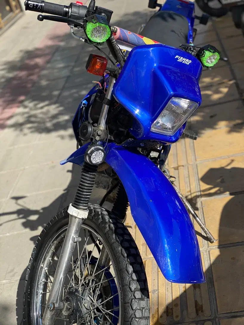 موتور تریل تلاش اقساطی|موتورسیکلت|یزد, |دیوار