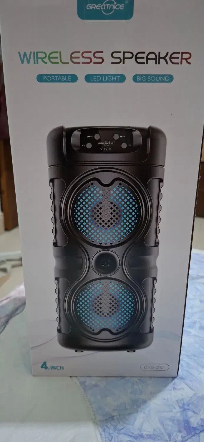 اسپیکر بلوتوثی نو|سیستم صوتی خانگی|مشهد, جاهد شهر|دیوار