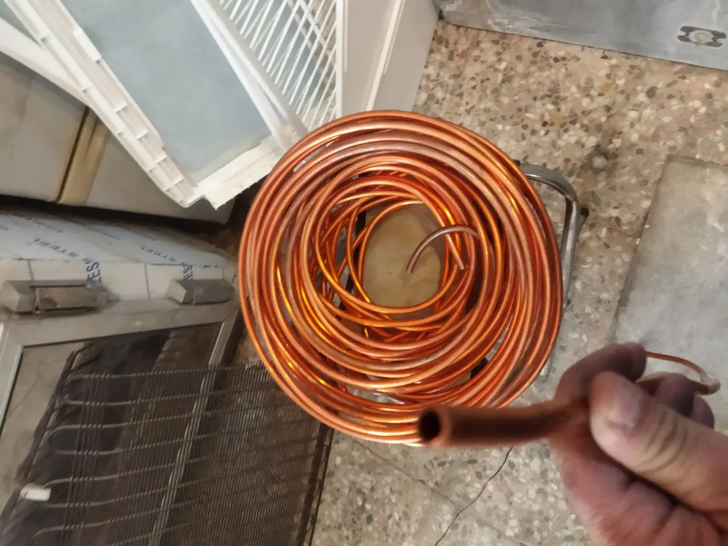 لوله مسی|کولر گازی و فن‌کوئل|خمینی‌شهر, |دیوار