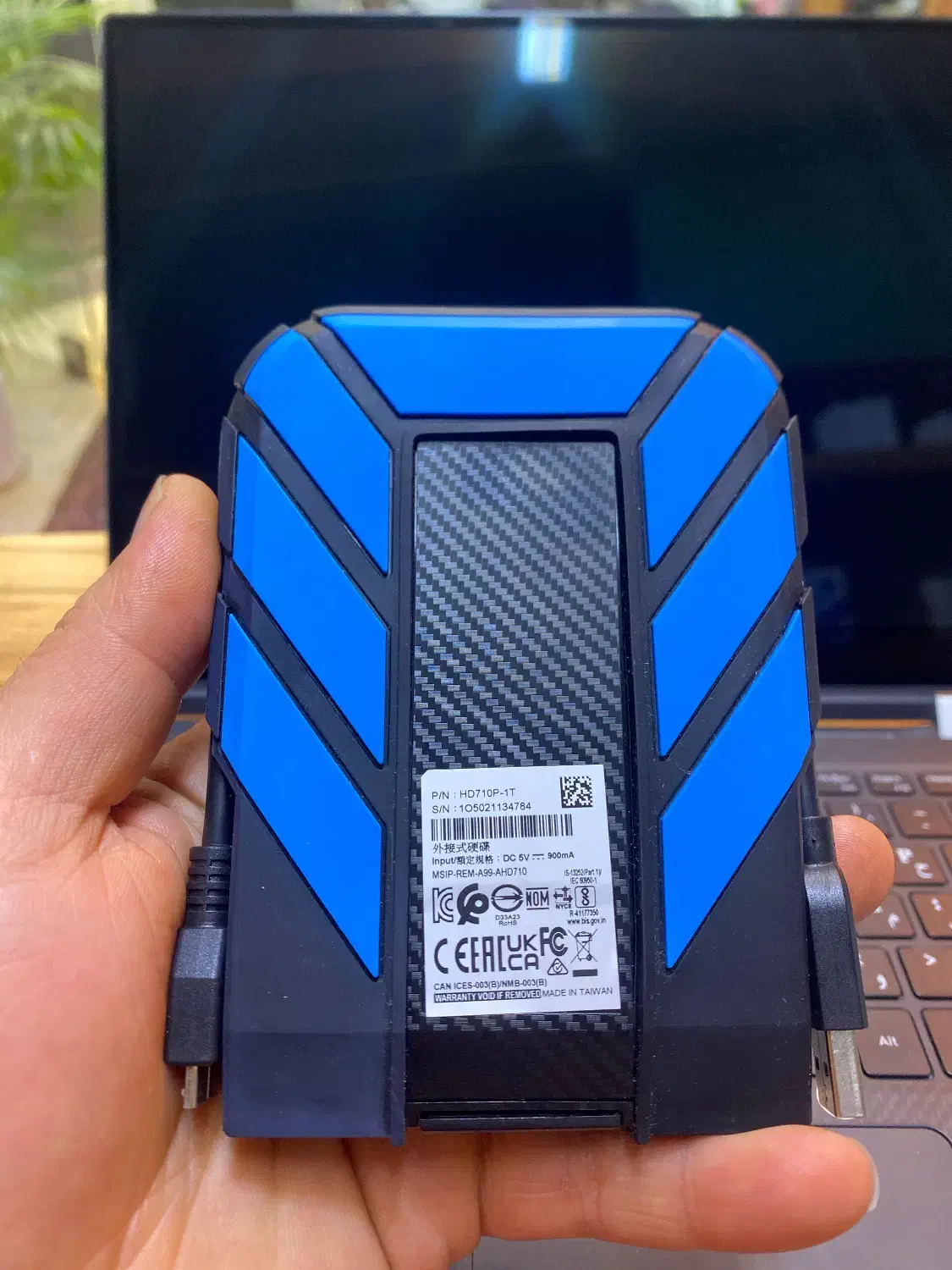 هارد اکسترنال یک ترابایت adata|قطعات و لوازم جانبی رایانه|صومعه‌سرا, |دیوار