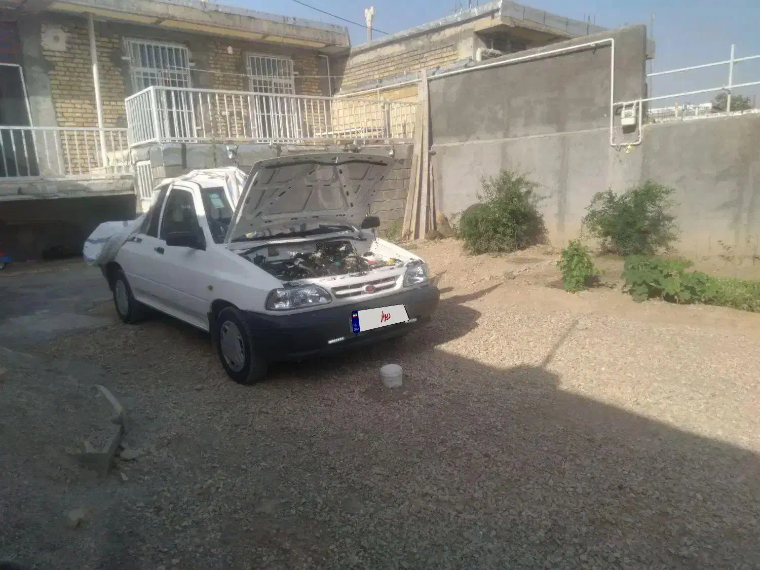 وانت پراید ۱۴۰۳ معاوضه با سواری|خودرو سواری و وانت|ساوه, |دیوار