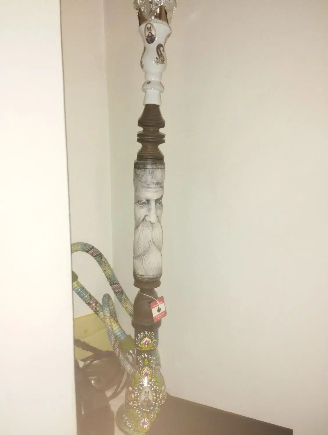 قلیون نو با بهترین رخ و چوب و شلنگ ماریتزینات|زیورآلات و اکسسوری|سمنان, |دیوار