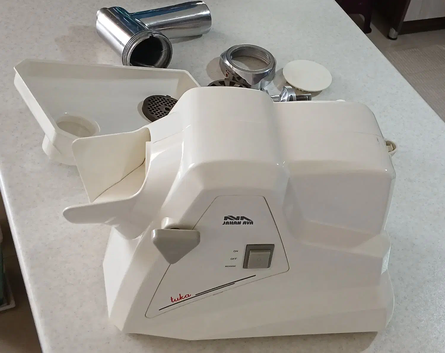 چرخ گوشت جهان آوا نو|خردکن، آسیاب، غذاساز|اصفهان, سروستان|دیوار