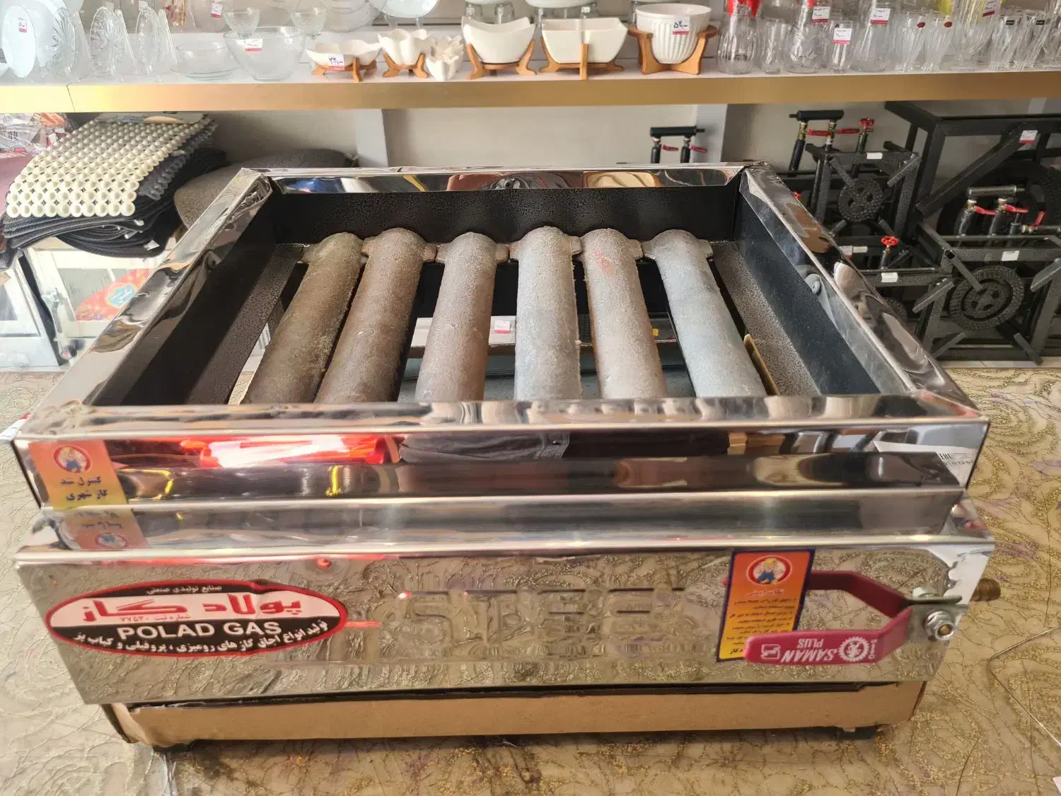 کباب پز استیل شعله چدنی|اجاق گاز و لوازم برقی پخت‌وپز|زنجان, |دیوار